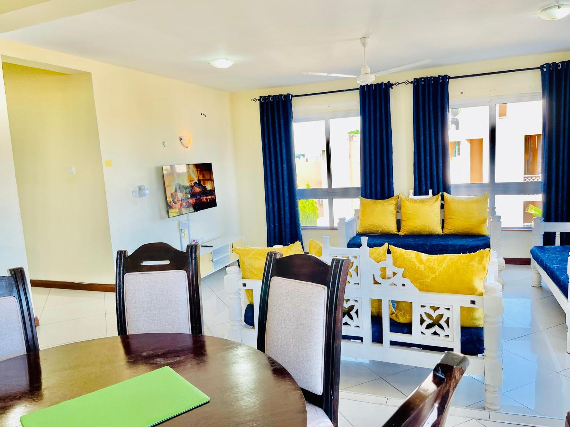 몸바사 Elna'S Nyali - Work & Unwind - Pool, Sea Views, Ac & Fast Wi-Fi B&B 외부 사진