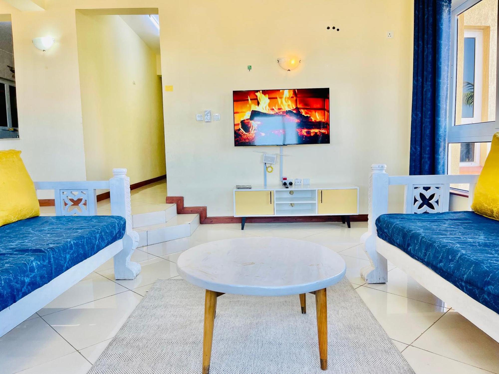 몸바사 Elna'S Nyali - Work & Unwind - Pool, Sea Views, Ac & Fast Wi-Fi B&B 외부 사진