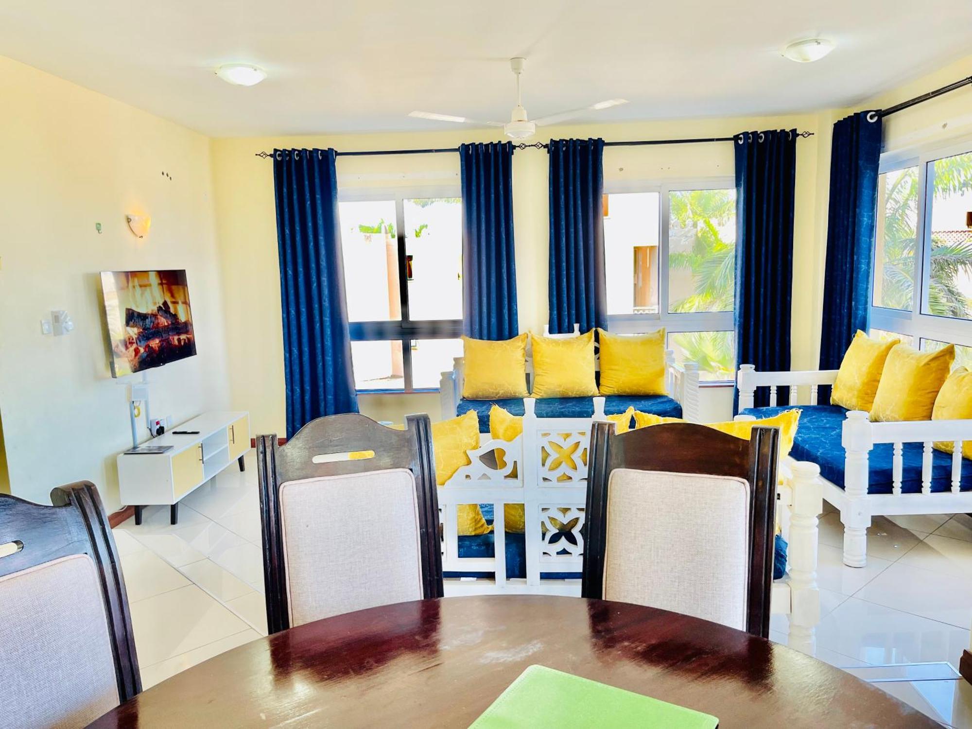 몸바사 Elna'S Nyali - Work & Unwind - Pool, Sea Views, Ac & Fast Wi-Fi B&B 외부 사진